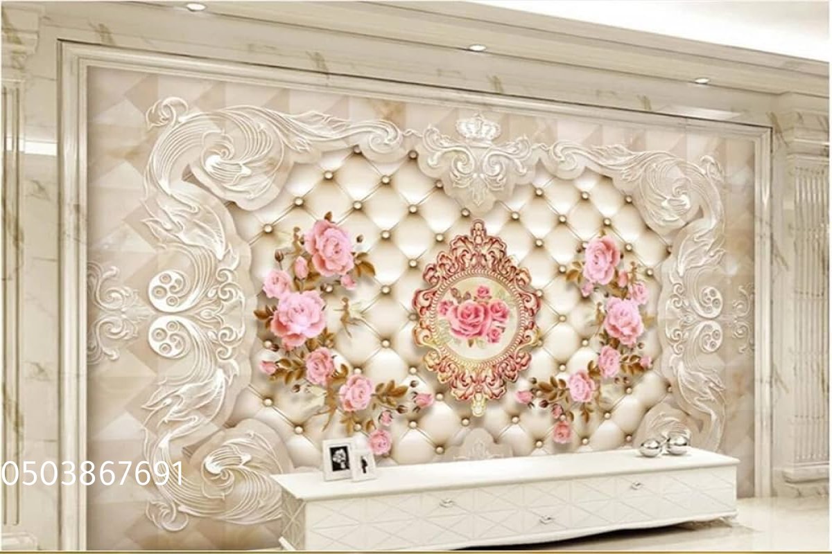 أحدث ورق جدران في الدمام | أفضل معلم تركيب ورق جدران | أسعار ترميم منازل