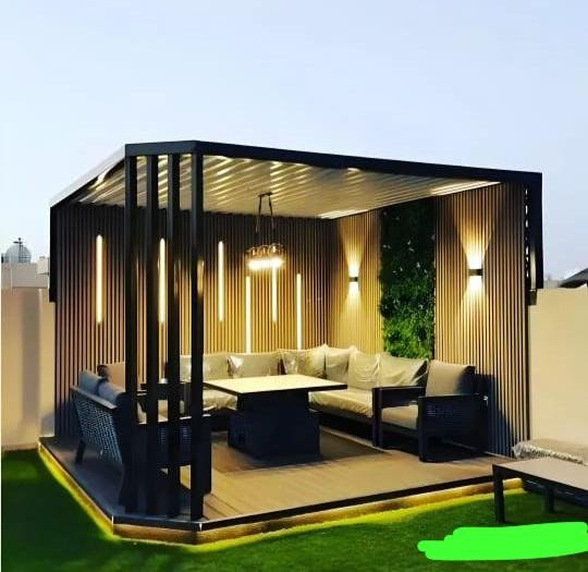 تركيب مظلات جلسات بافضل جودة وراحة في الهواء الطلق